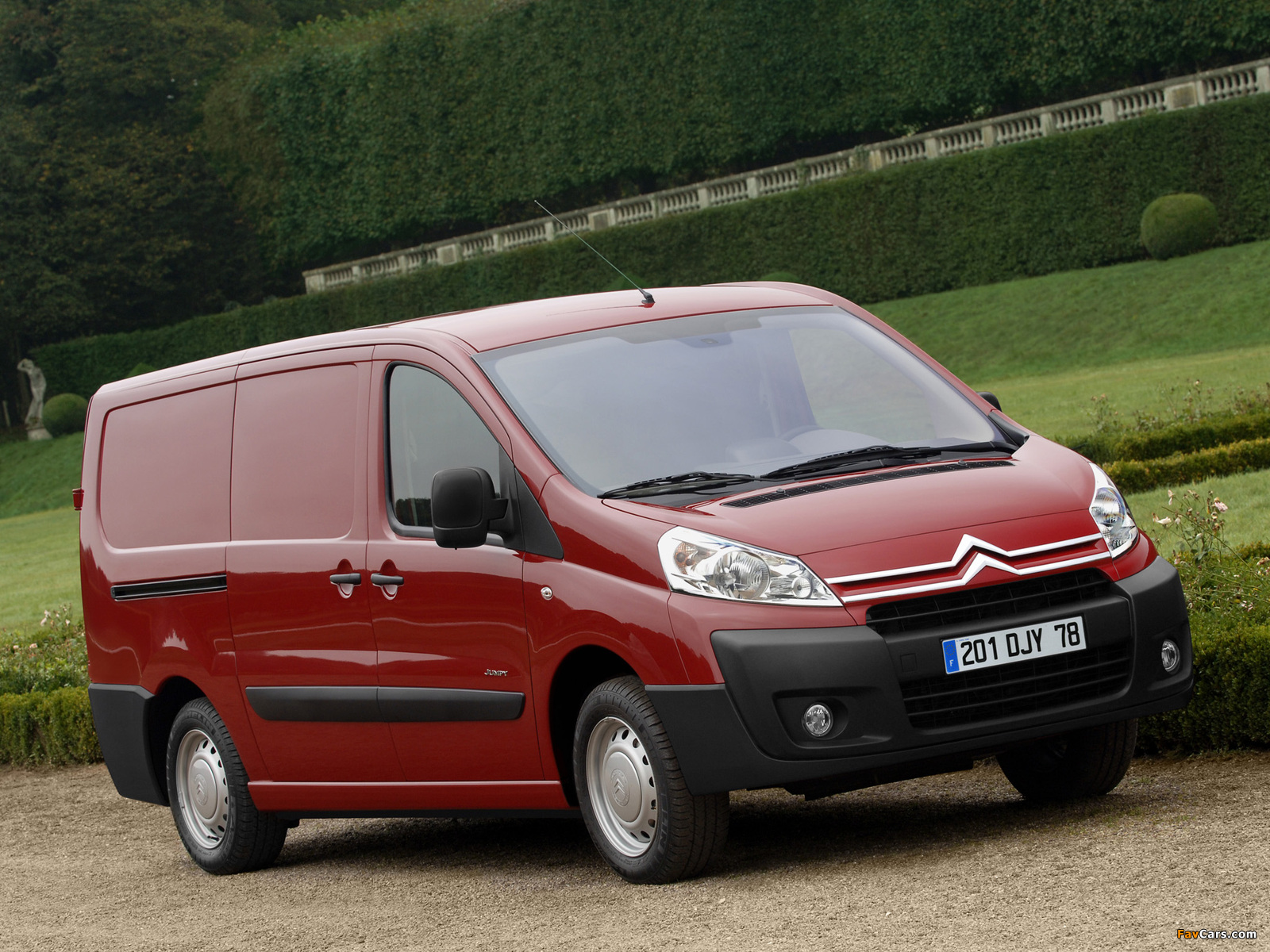 Images of Citroën Jumpy Van Long 2007–12 (1600 x 1200)