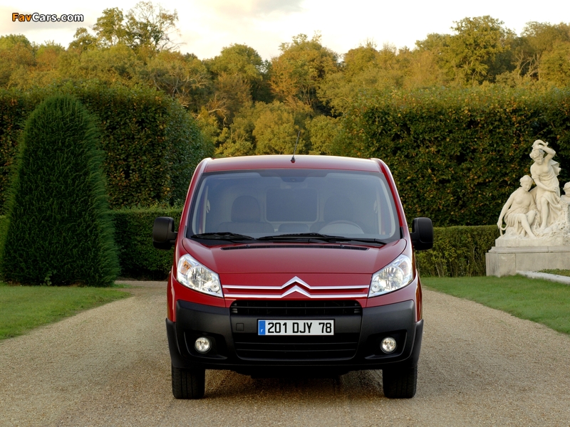 Photos of Citroën Jumpy Van Long 2007–12 (800 x 600)