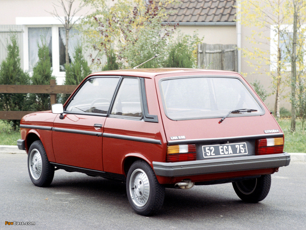Citroën LNA 1982–86 wallpapers (1024 x 768)