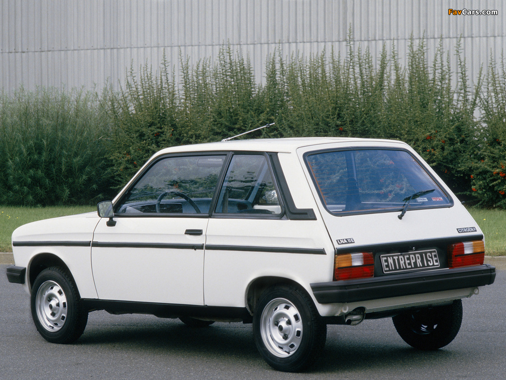 Citroën LNA Entreprise 1982–86 wallpapers (1024 x 768)