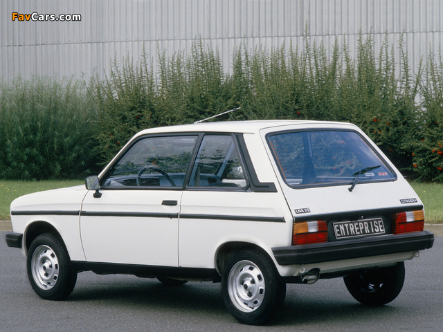 Citroën LNA Entreprise 1982–86 wallpapers (640 x 480)