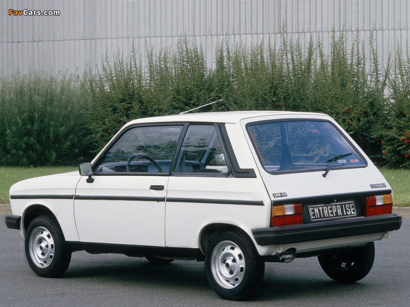 Citroën LNA Entreprise 1982–86 wallpapers (800 x 600)