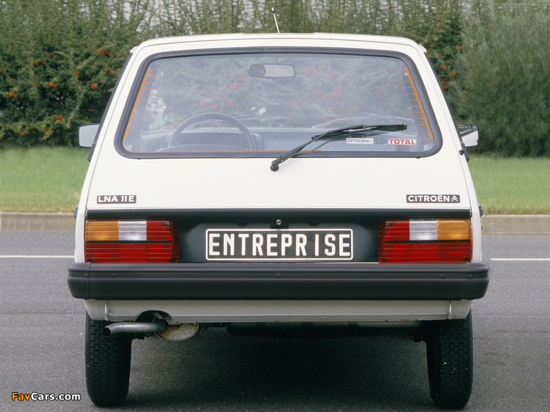 Citroën LNA Entreprise 1982–86 wallpapers (800 x 600)