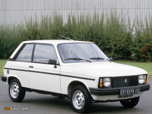 Citroën LNA Entreprise 1982–86 wallpapers (640 x 480)