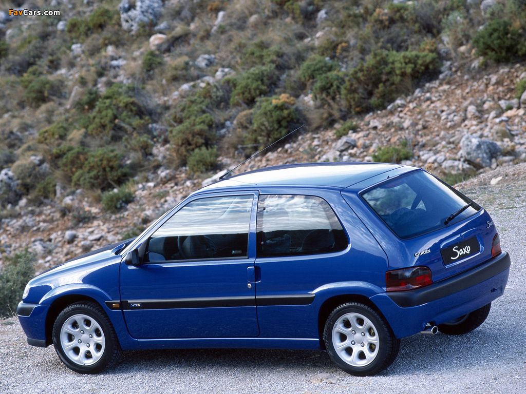 Citroën Saxo VTS 1996–99 photos (1024 x 768)