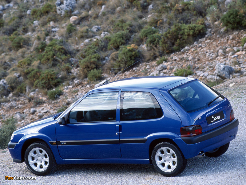 Citroën Saxo VTS 1996–99 photos (800 x 600)