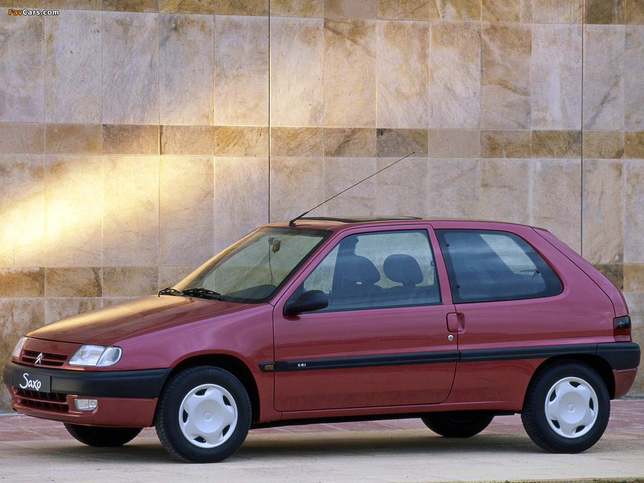 Citroën Saxo 3-door 1996–99 wallpapers (1280 x 960)