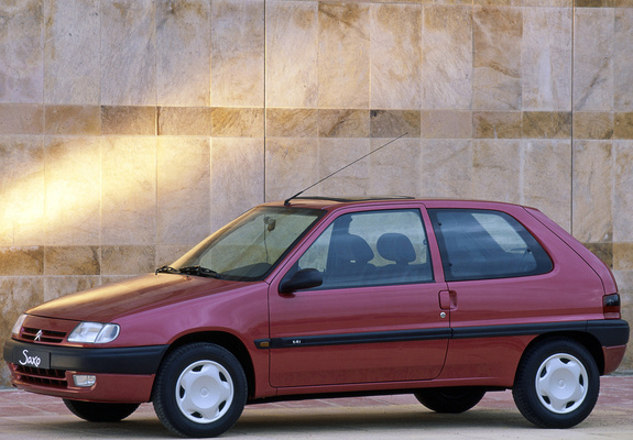 Citroën Saxo 3-door 1996–99 wallpapers