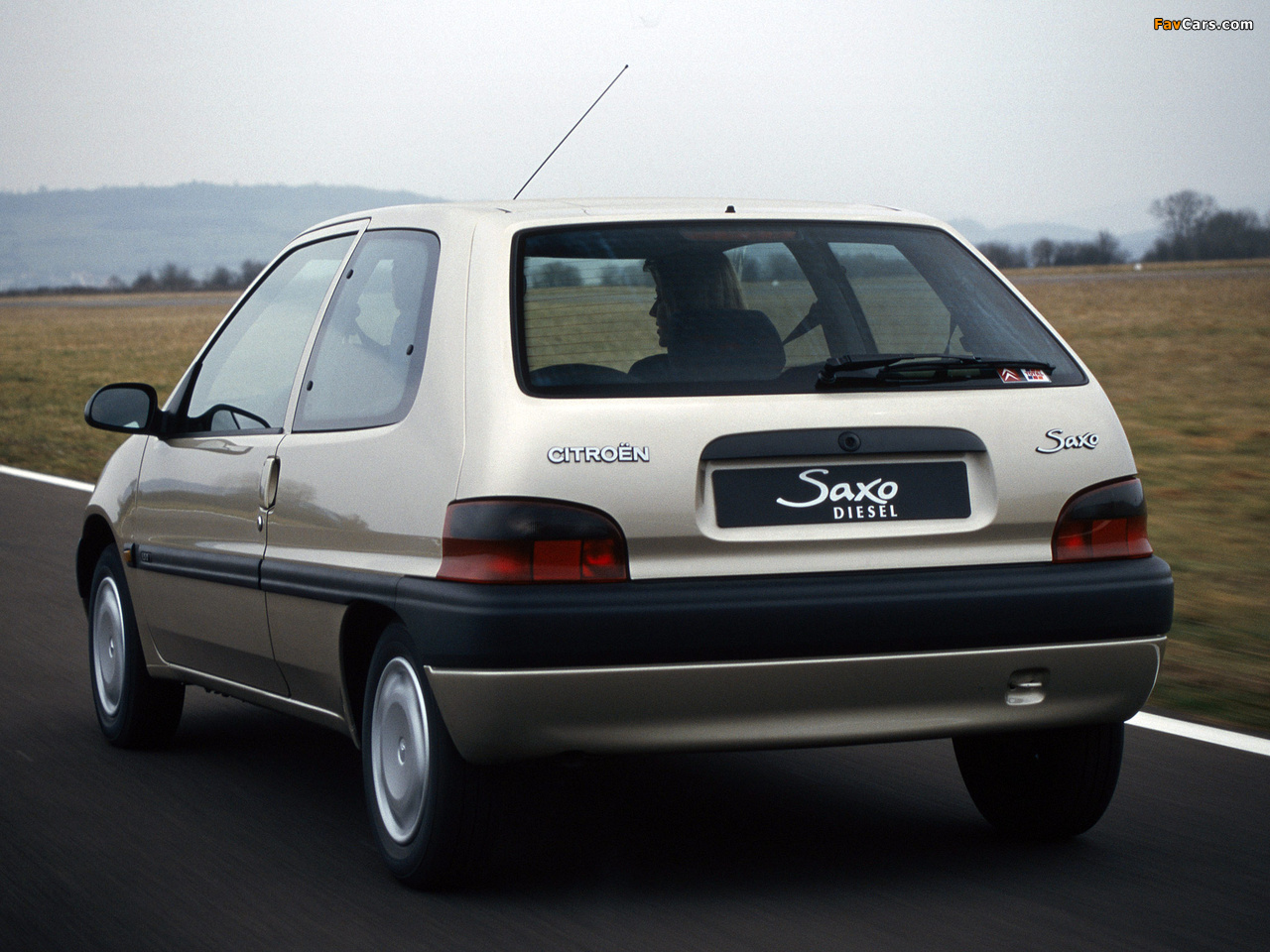 Citroën Saxo 3-door 1996–99 wallpapers (1280 x 960)