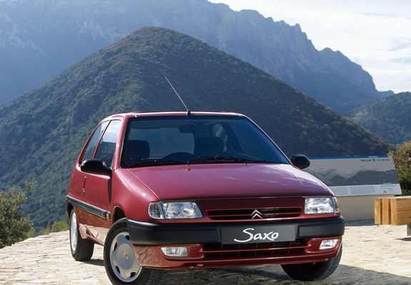 Citroën Saxo 3-door 1996–99 wallpapers