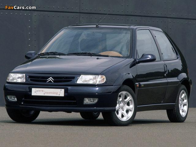 Citroën Saxo VTS New Morning 1998 photos (640 x 480)