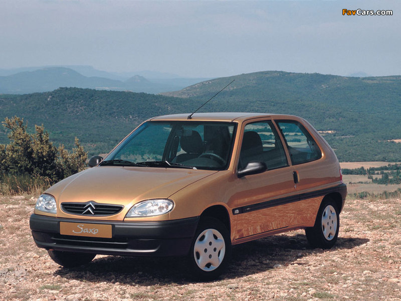 Citroën Saxo 3-door 1999–2004 pictures (800 x 600)
