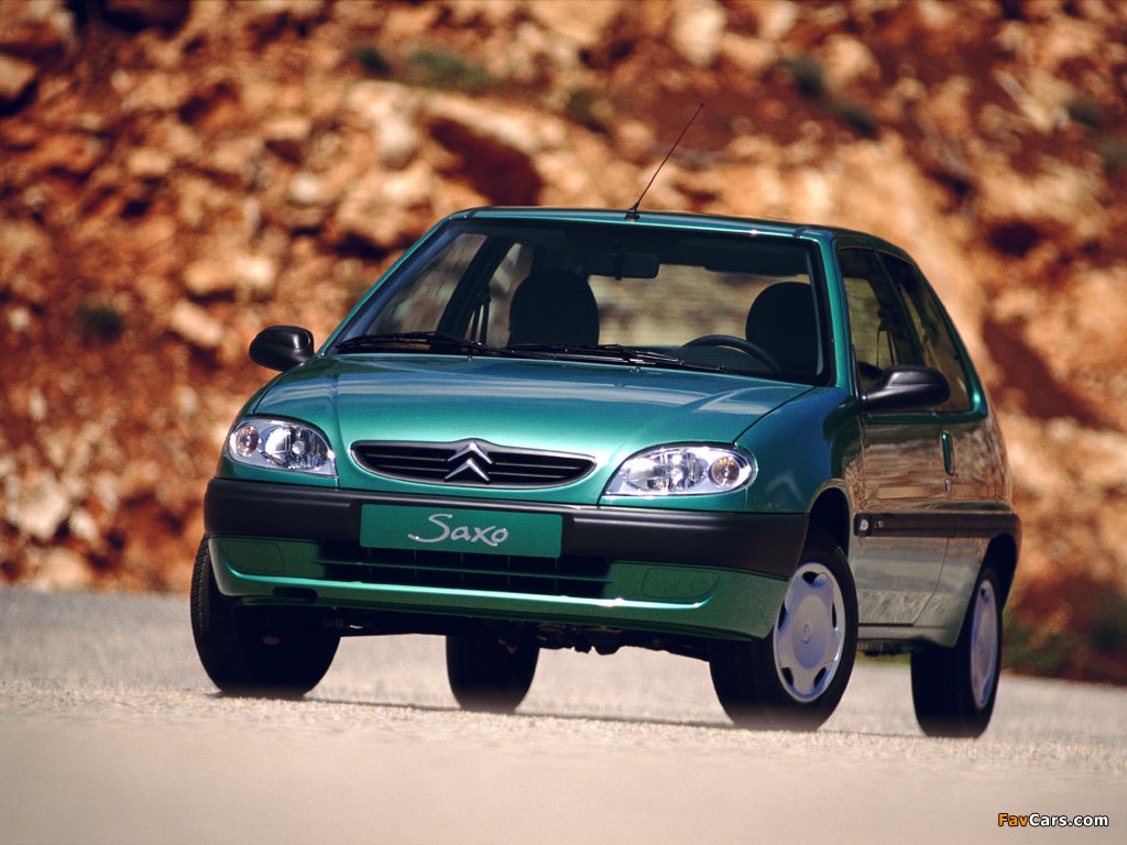 Citroën Saxo 3-door 1999–2004 pictures (1024 x 768)