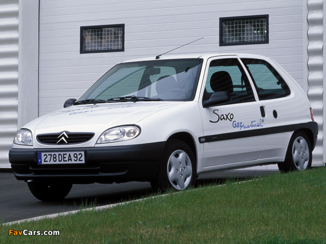 Citroën Saxo Gaz Naturel 1999–2004 pictures (640 x 480)