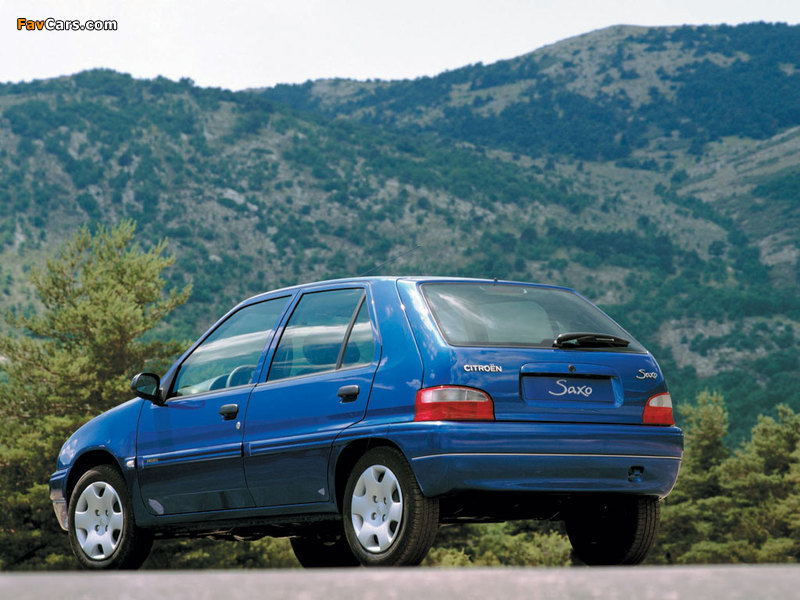 Citroën Saxo 5-door 1999–2004 wallpapers (800 x 600)