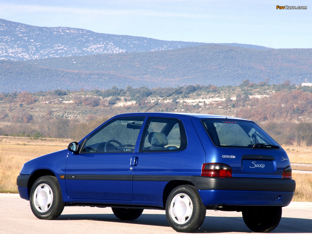 Photos of Citroën Saxo 3-door 1996–99 (1024 x 768)