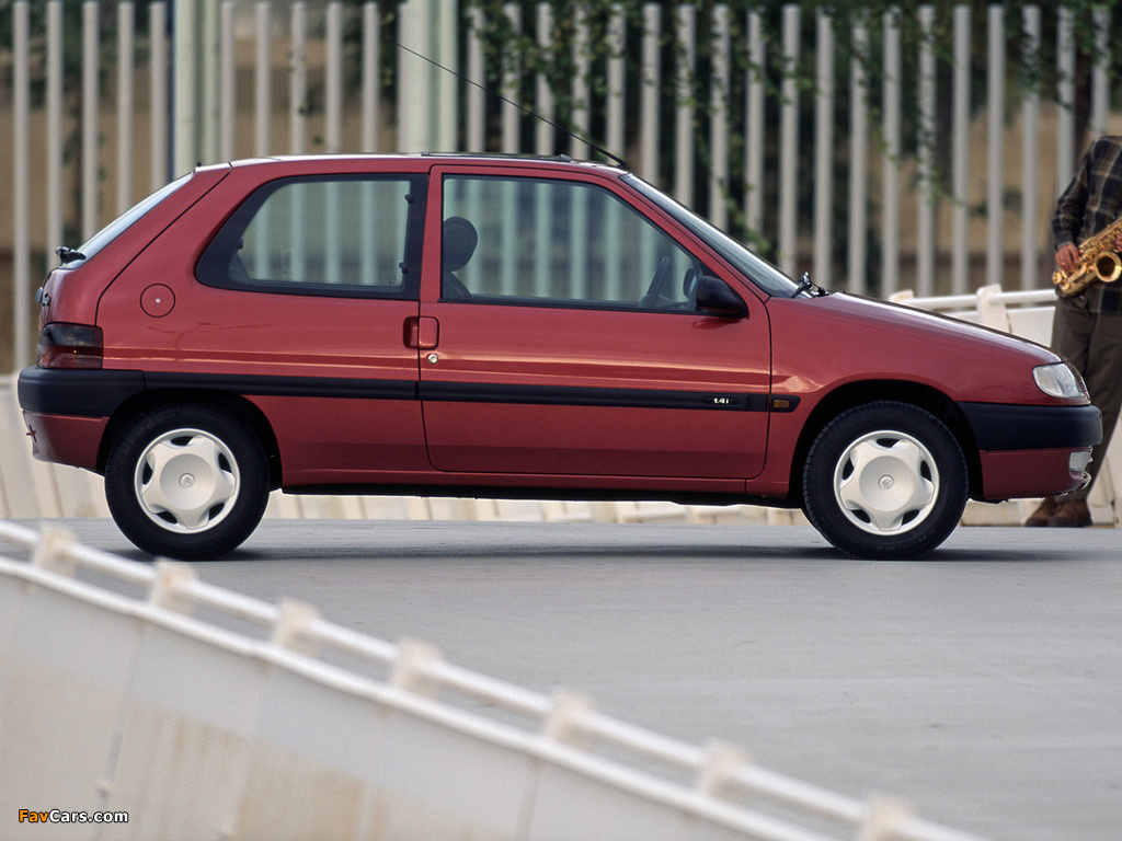 Photos of Citroën Saxo 3-door 1996–99 (1024 x 768)