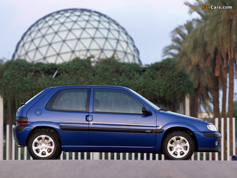 Photos of Citroën Saxo VTS 1996–99 (800 x 600)