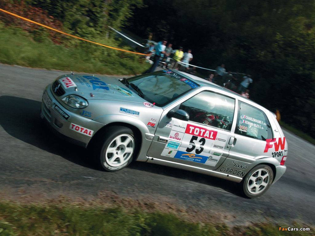 Pictures of Citroën Saxo Super 1600 (1024 x 768)