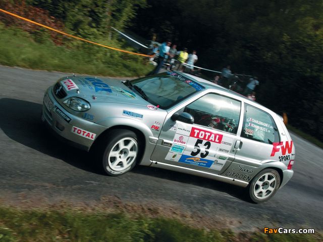 Pictures of Citroën Saxo Super 1600 (640 x 480)