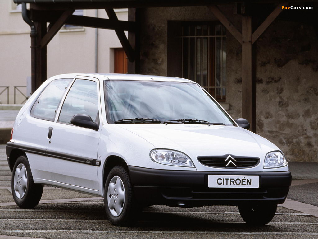 Citroën Saxo 3-door 1999–2004 wallpapers (1024 x 768)