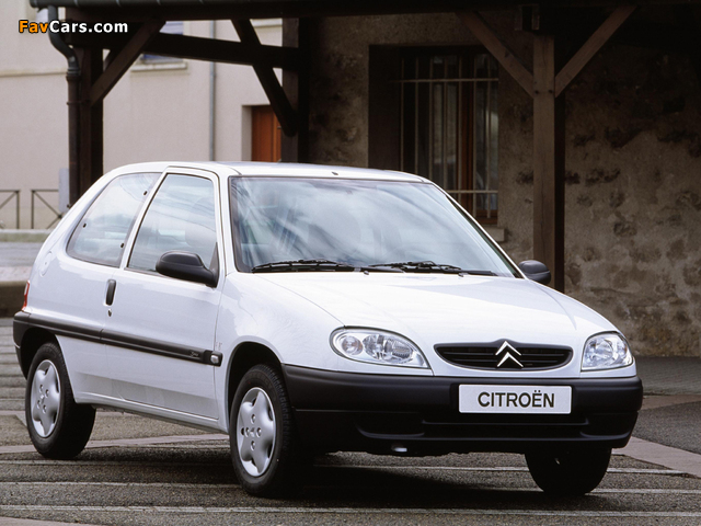 Citroën Saxo 3-door 1999–2004 wallpapers (640 x 480)