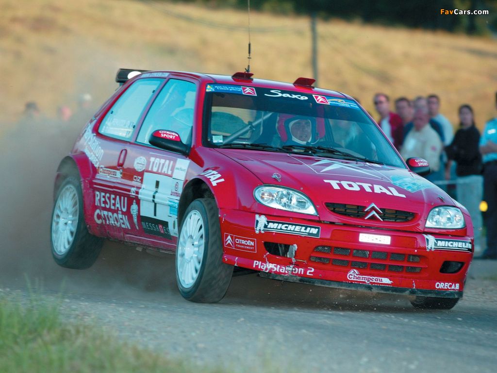 Citroën Saxo Super 1600 wallpapers (1024 x 768)