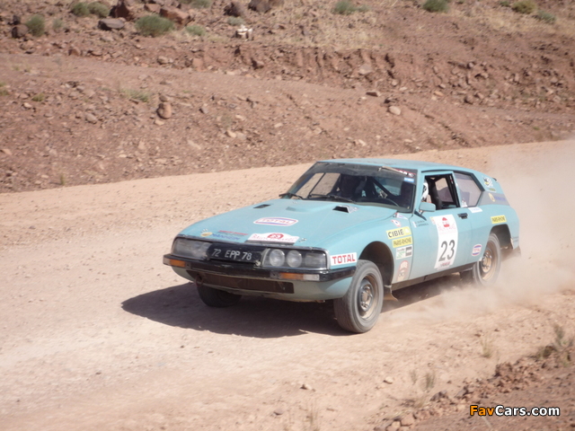 Citroën SM Rally Car 1970–75 wallpapers (640 x 480)