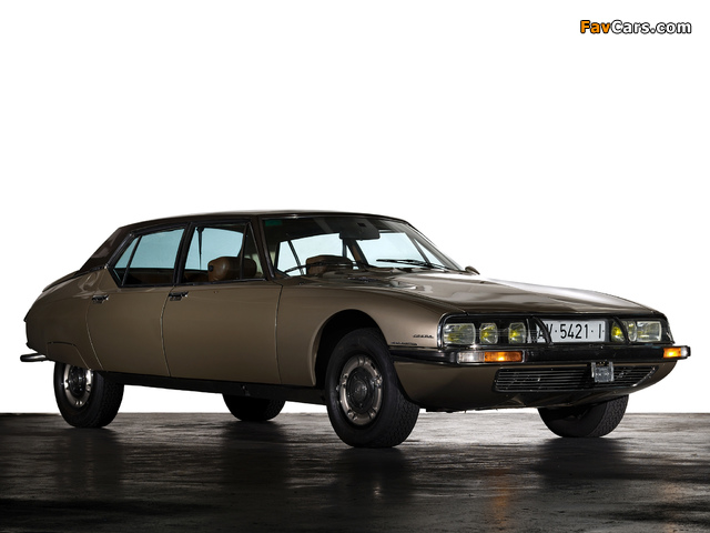 Citroën SM Opéra by Chapron 1972–74 wallpapers (640 x 480)