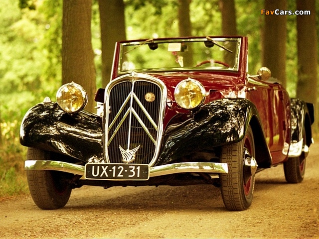Citroën Traction Avant Cabrio 1934–57 images (640 x 480)