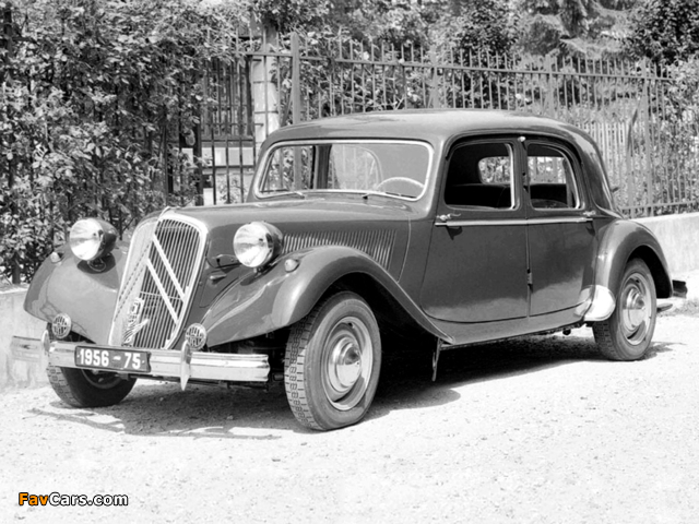 Citroën Traction Avant 1934–57 photos (640 x 480)
