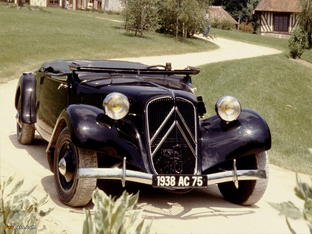 Citroën Traction Avant Cabrio 1934–57 photos (1024 x 768)