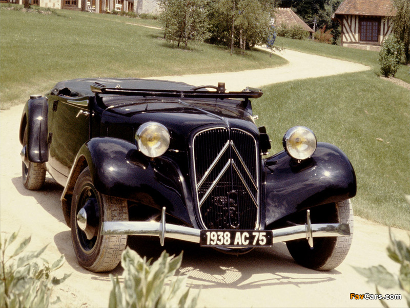 Citroën Traction Avant Cabrio 1934–57 photos (800 x 600)