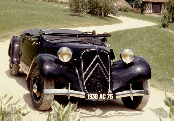 Citroën Traction Avant Cabrio 1934–57 photos
