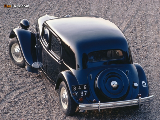 Citroën Traction Avant 1934–57 photos (640 x 480)