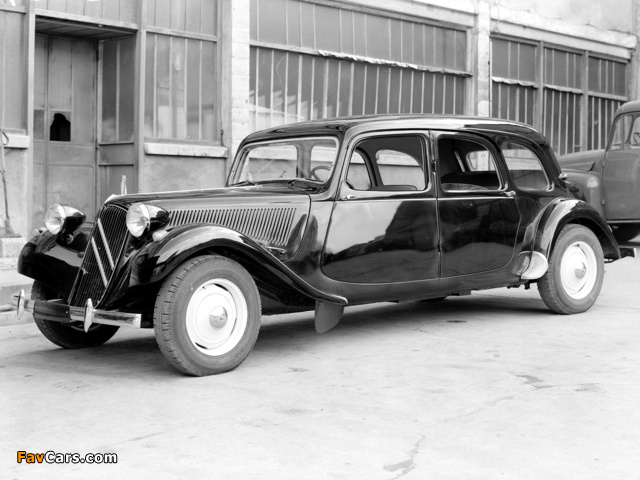 Citroën Traction Avant Combi 1934–57 wallpapers (640 x 480)