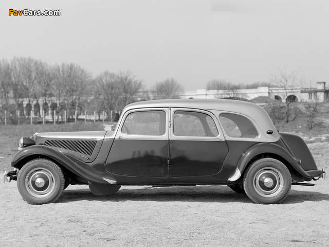 Citroën Traction Avant Familiale Taxi (11) 1954–57 images (640 x 480)