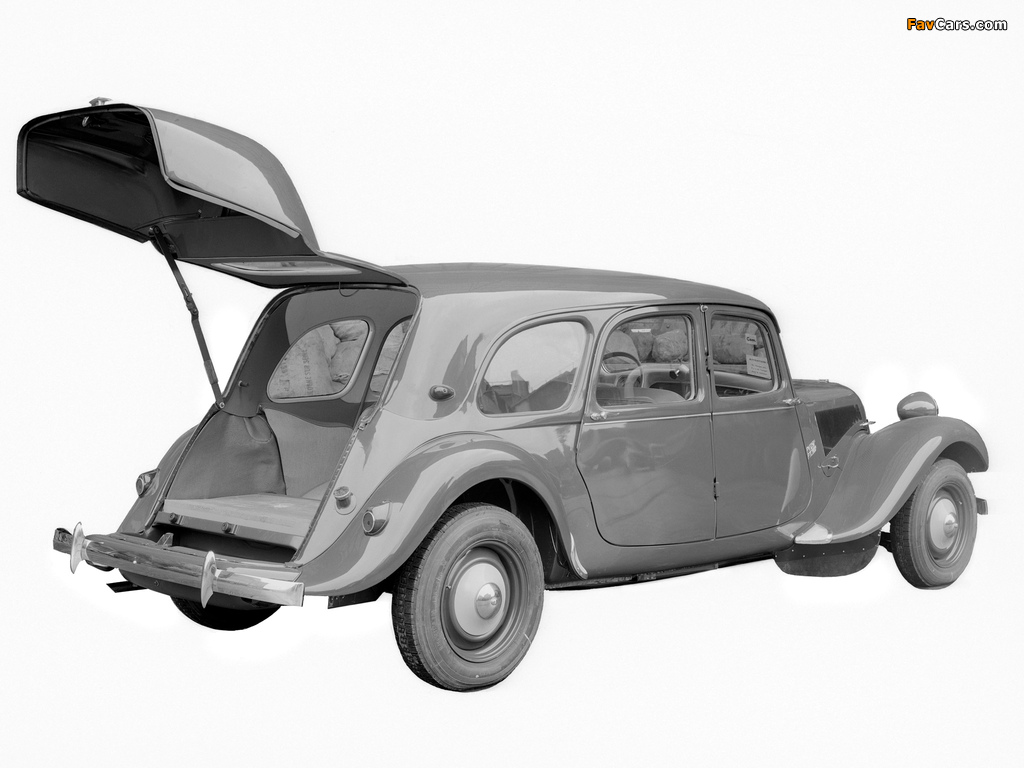 Citroën Traction Avant Commerciale (11) 1954–57 pictures (1024 x 768)