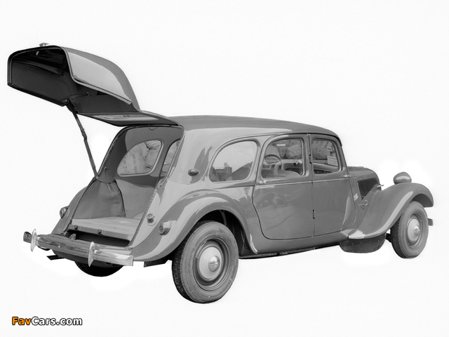 Citroën Traction Avant Commerciale (11) 1954–57 pictures (640 x 480)