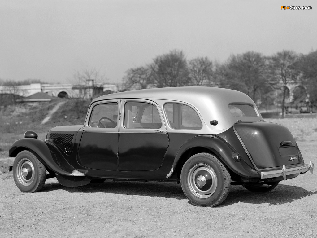 Citroën Traction Avant Familiale Taxi (11) 1954–57 wallpapers (1024 x 768)