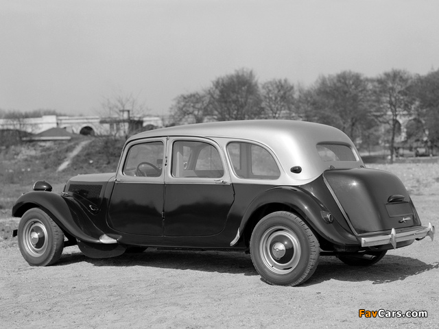 Citroën Traction Avant Familiale Taxi (11) 1954–57 wallpapers (640 x 480)