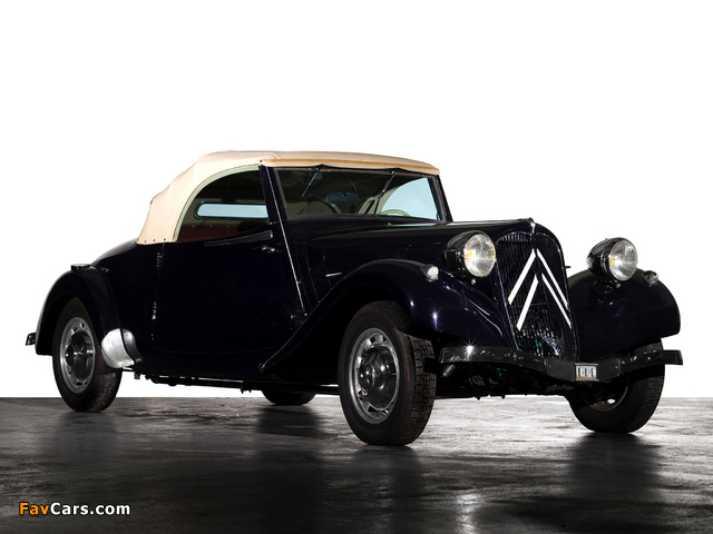 Citroën Traction Avant Cabrio 1934–57 images (640 x 480)