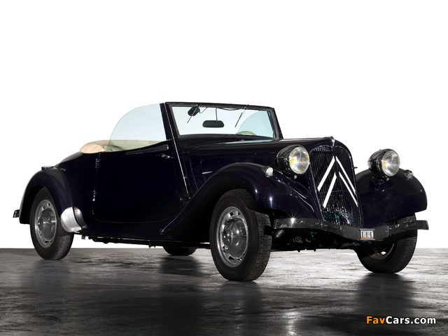 Citroën Traction Avant Cabrio 1934–57 pictures (640 x 480)