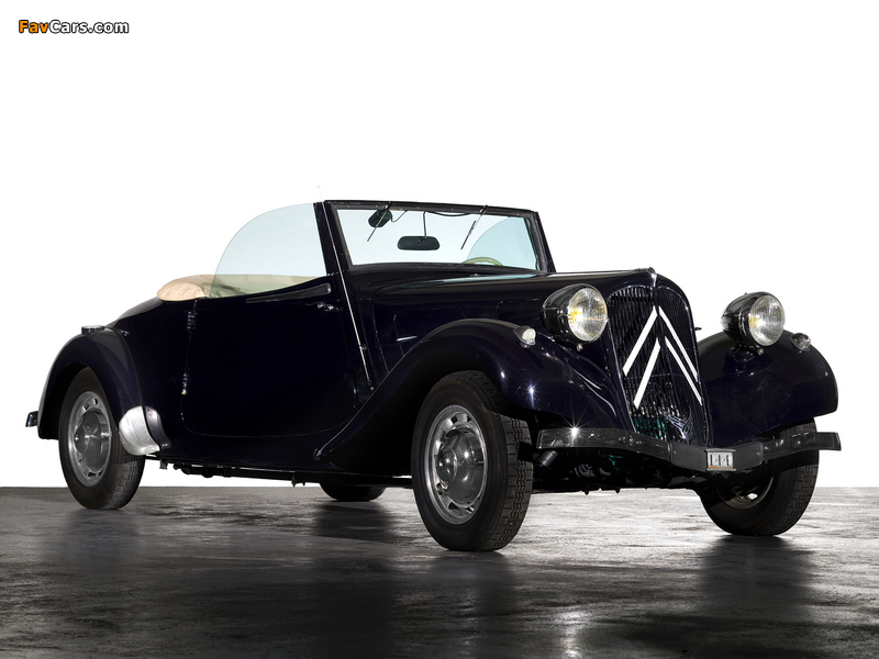 Citroën Traction Avant Cabrio 1934–57 pictures (800 x 600)