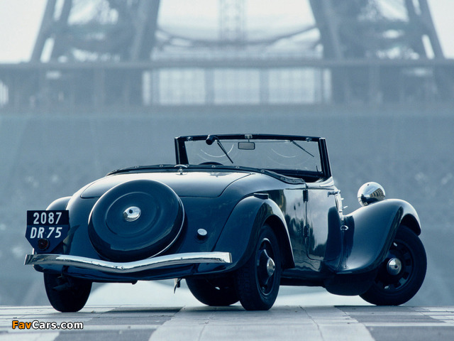 Pictures of Citroën Traction Avant Cabrio 1934–57 (640 x 480)
