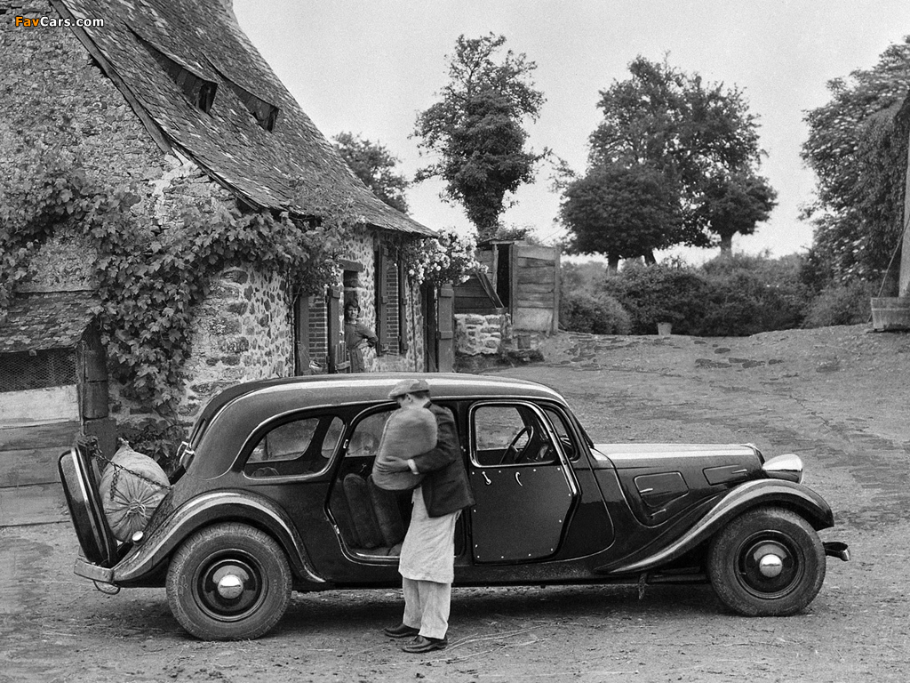 Pictures of Citroën Traction Avant Commerciale (11) 1938–40 (1024 x 768)