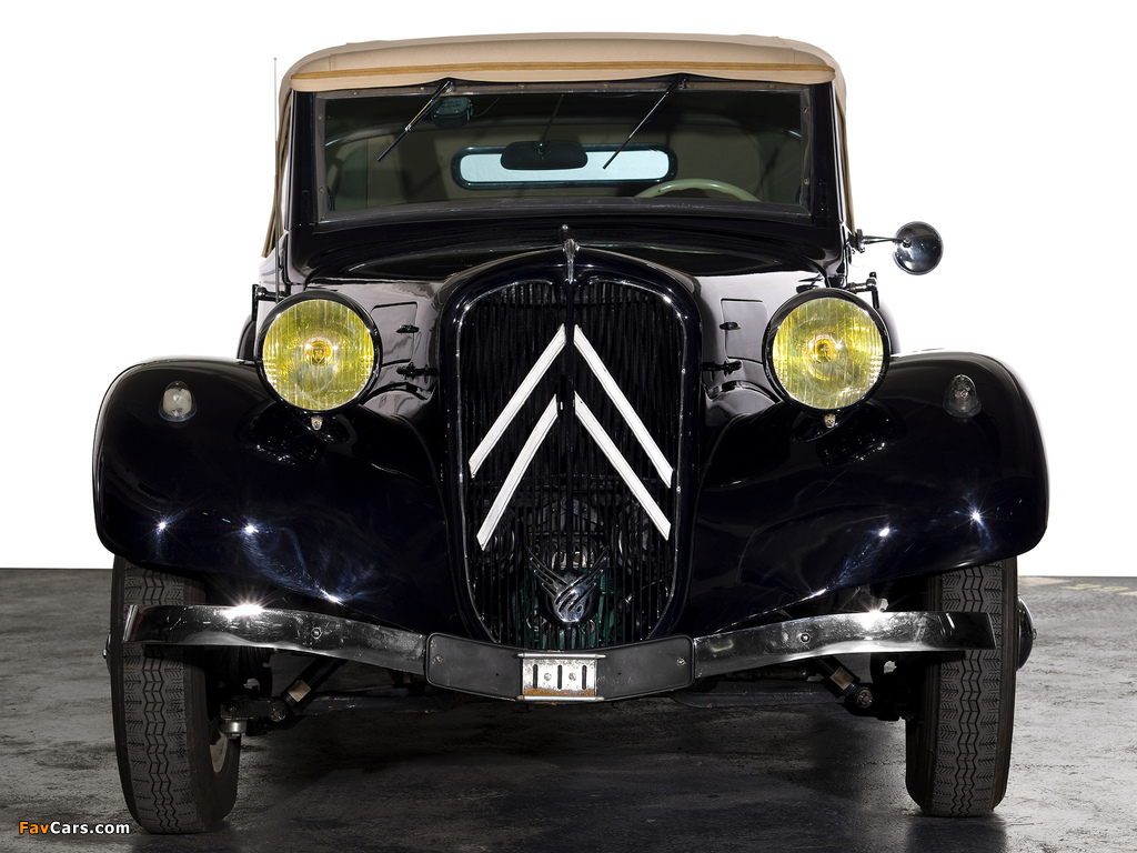 Citroën Traction Avant Cabrio 1934–57 wallpapers (1024 x 768)