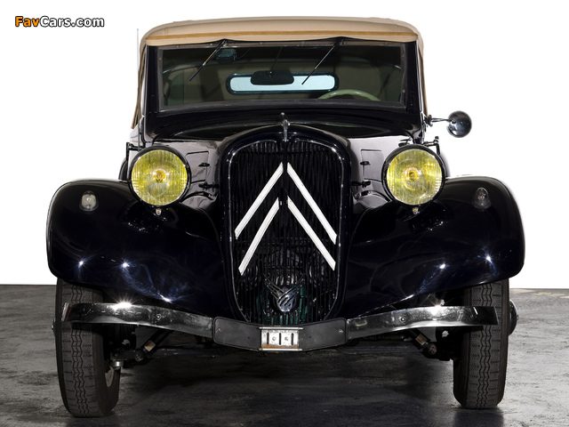 Citroën Traction Avant Cabrio 1934–57 wallpapers (640 x 480)
