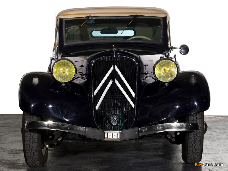 Citroën Traction Avant Cabrio 1934–57 wallpapers (800 x 600)