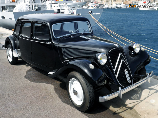 Citroën Traction Avant Commerciale (11) 1954–57 wallpapers (640 x 480)